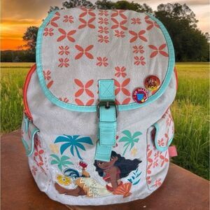 Disney Store Moana Backpack EUC